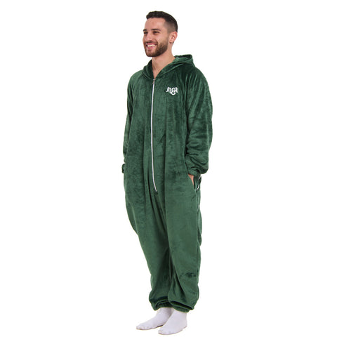 Snuggs Blanket Onesie Green